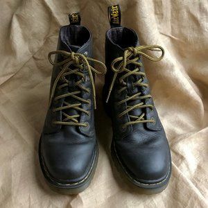 Dr. Martens Black Leather Luana Boots